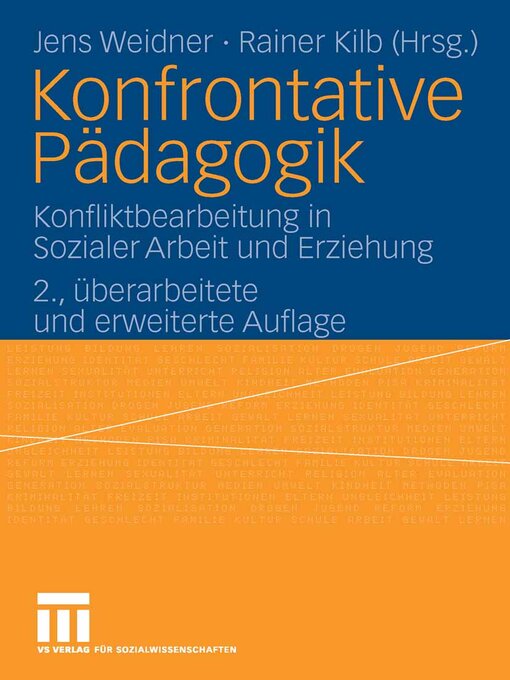 Title details for Konfrontative Pädagogik by Jens Weidner - Available